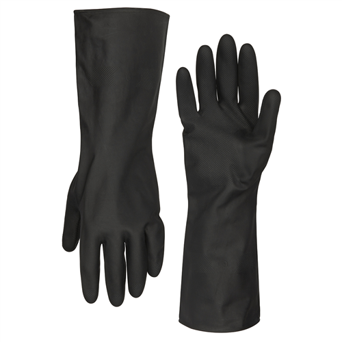GC400PL Legacy Manufacturing Flexzilla&Reg; Pro Heavy Duty Cleaning Gloves, Neoprene, 13 In. Long Cuff, Black, L