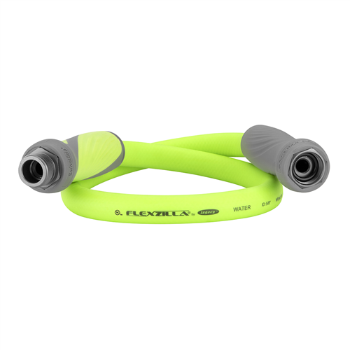 Flexzilla&reg; SwivelGrip&reg; Garden Lead-in Hose, 5/8" x 3', 3/4" - 11 1/2 GHT Fittings