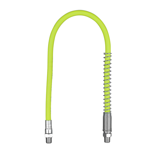 L2955FZSP Legacy Manufacturing Flexzilla 18" Grease Hose, 1/8" Mnpt Spring Guard