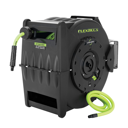 L8306FZ Legacy Manufacturing Levelwind 3/8In. X 75Ft. Retractable Flexzilla Air