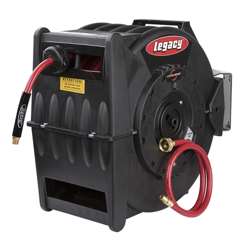L8310 Legacy Manufacturing Air Hose Reel 3/8 X 100 350Psi Retractable
