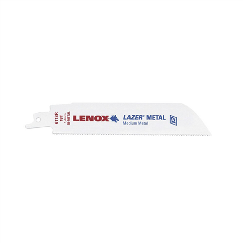 201746118R Lenox Tools Reciprocating Saw Blades, 6118Gr, Lazer Bi-Metal W