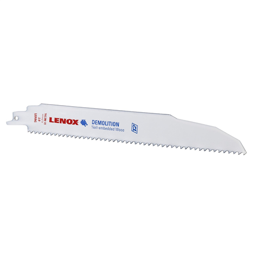 20598966R Lenox Tools Demolition Reciprocating Saw Blades, 966R