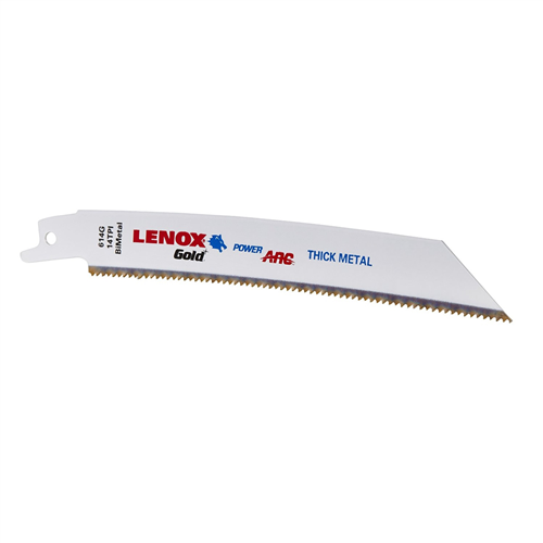 21067614GR Lenox Tools Reciprocating Saw Blades, 614Gr, Gold Bi-Metal