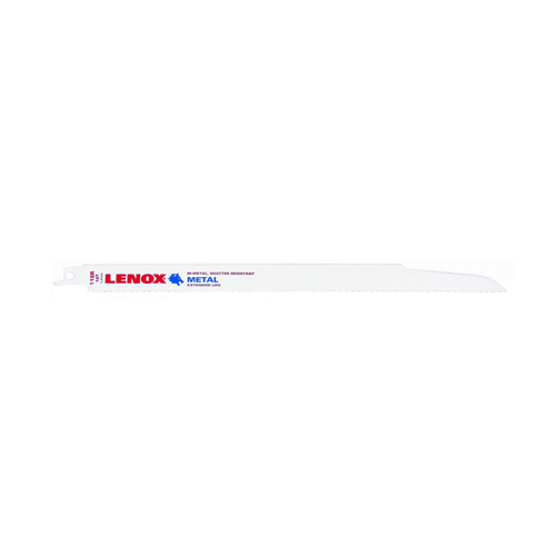 21510118R Lenox Tools Reciprocating Saw Blades, 118R, Bi-Metal, 12 In. L