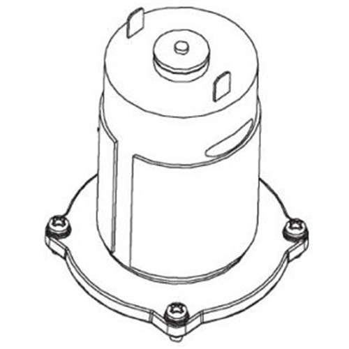 286221 Lincoln Lubrication Motor W/ Plate