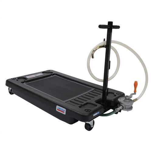 3667 Lincoln Lubrication Low-Profile Truck Drain W/ Manual Pump