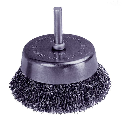 14020 Lisle Brush Wire Cup 2-1/2In.  .014 Wire Crimped
