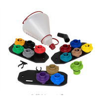 19912 Lisle Multi-Application Pil Funnel, 14Pc