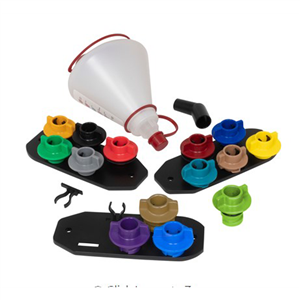 19912 Lisle Multi-Application Pil Funnel, 14Pc