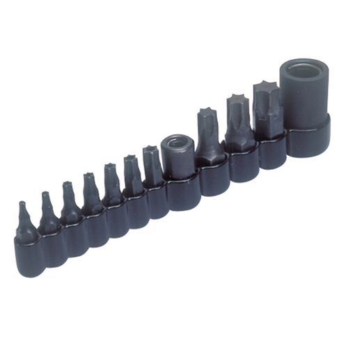 26530 Lisle Master Tamper Proof Set T10-T55 Bits
