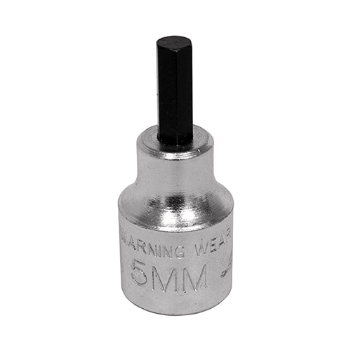 33880 Lisle Bitsoc 5Mm 3/8D Imp Hex Blk