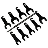 Pneumatic Fan Clutch Wrench Set, 10 pc.