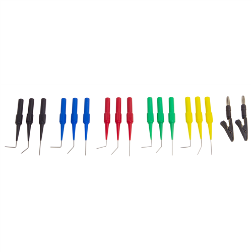 64900 Lisle Backprobe & Alligator Clip Set, 17Pc.