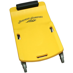 93032 Lisle Large Wheel Plastic Creeper, Yellow