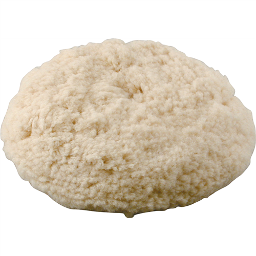 192629-7 Makita 7" Wool Bonnet, Hook And Loop, Compounding