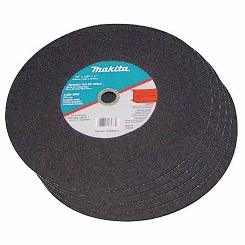 B-10849-5 Makita 14" X 1" X 1/8" Abrasive Cut Off Wheel (Pack Of 5)