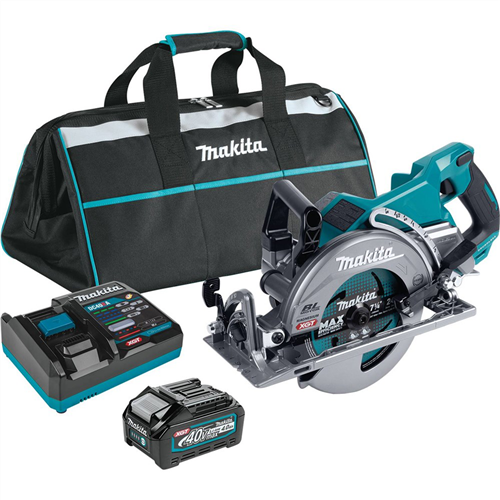 40V max XGT&reg; Brushless Cordless Rear Handle 7-1/4&rdquo; Circular Saw Kit, bag, with one battery (4.0 Ah)