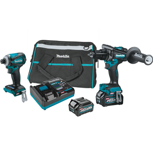 GT200D Makita 40V Max Xgt&Reg; Brushless Cordless 2&Hyphen;Pc. Combo Kit (2.5Ah)