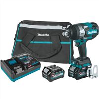40V max XGT&reg; Brushless Cordless 4-Sp Hi-Torq 3/4" Sq. Drive Impact Wrench Kit w/ Friction Ring Anvil, var. spd., rev., L.E.D. Light, bag (2.5Ah)
