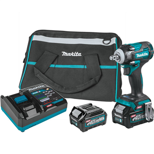 40V max XGT&reg; Brushless Cordless 4-Sp 1/2" Sq. Drive Impact Wrench Kit w/ Friction Ring Anvil, var. spd., rev., L.E.D. Light, bag (2.5Ah)