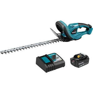 XHU02M1 Makita 18V Cordless 22" Hedge Trimmer Kit Includes (1) 18V Lxt 4.0 Ah Battery And Rapid Charger