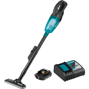 XLC02R1B Makita 18V Lxt 2.0 Ah Compact Cordless Vacuum Kit