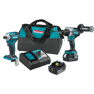 XT288T Makita 18V Lxt&Reg; Lithium&Hyphen;Ion Brushless Cordless 2&Hyphen;Pc. Combo Kit (5.0Ah)
