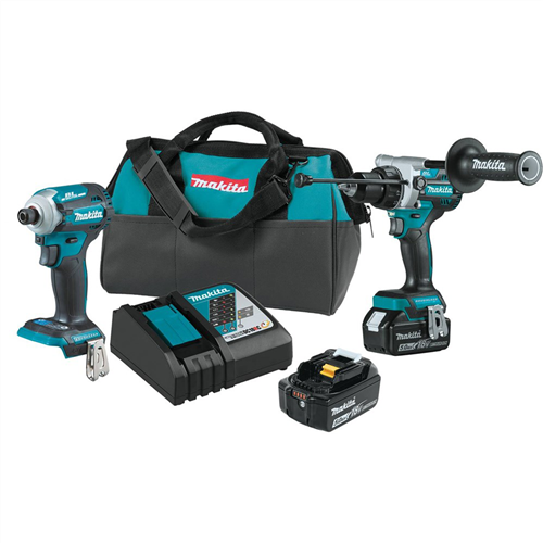 XT288T Makita 18V Lxt&Reg; Lithium&Hyphen;Ion Brushless Cordless 2&Hyphen;Pc. Combo Kit (5.0Ah)