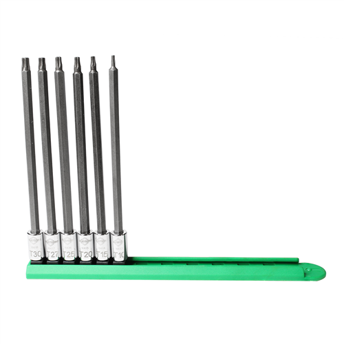 16042 Mayhew Mayhew 6 Pc Long Torx&Reg; Insert Socket Bit Set
