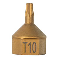 16110 Mayhew T10 Torxâ® Dual Drive Bit, 7/16" Drive