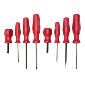 8 PC Slotted & Phillips Screwdriver Set