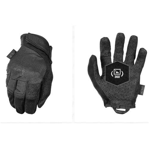 MSV-55-011 Mechanix Wear Specialty Vent Covert Gloves (X-Large, All Black)