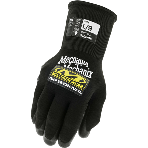 S1DC-05-011 Mechanix Wear Speedknit Dipped Poly Gen Purp Gloves, Xxl