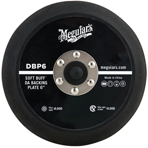 DBP6 Meguiar'S Automotive Soft Buff Da Polisher Backing Plate (6