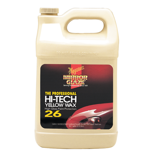 M2601 Meguiar'S Automotive Pro Hi-Tech Yellow Wax Liquid Gallon