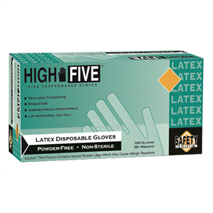 L561 Microflex High Five Pf Indust Grade Latex Gloves Small