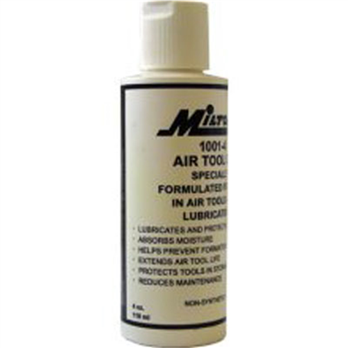 1001-4 Milton Industries Air Tool Oil, Conventional, 4 Oz