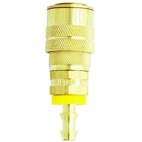 1717-6 Milton Industries 3/8" Barb Body M-Style, W/Drag Guard