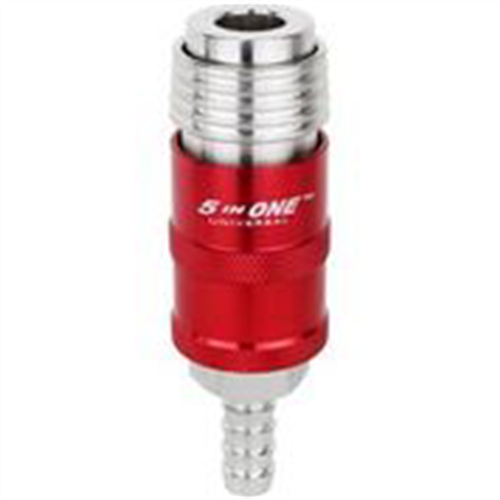 1755 Milton Industries Safety Exhaust Coupler, 1/4" Body, 3/8" Hb