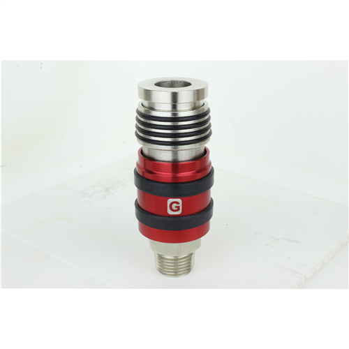 Pack of 5 Safety Exhaust Coupler, 1/2" Body, 1/2" MNPT