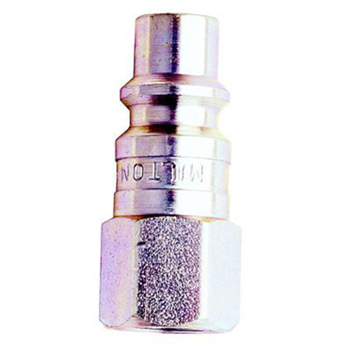 1840BK Milton Industries 1/4" Female Plug H-Style