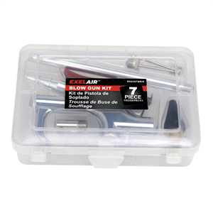 EX0307BKIT Milton Industries 7 Piece Blow Gun And Accessory Kit