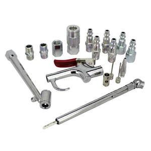 EX0317BKIT Milton Industries 17 Piece Blow Gun And Accessory Kit