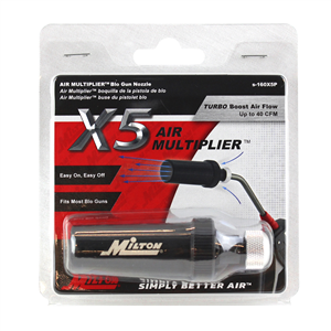 S-160X5P Milton Industries Air Multiplier, Plastic, 6Mm / 1/8"Nps