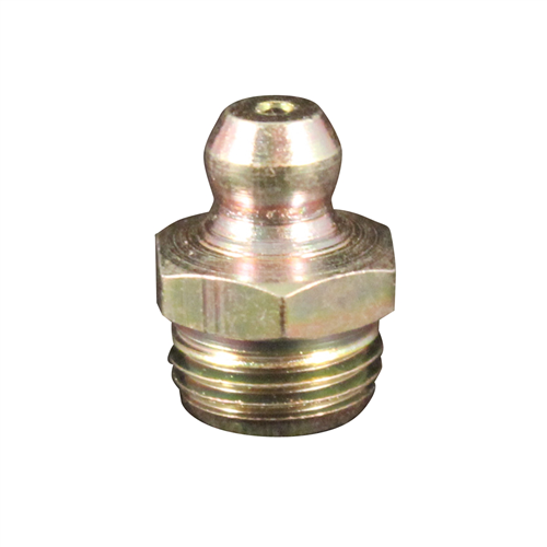 S-3229 Milton Industries Grease Fitting M10 X 1 , Straight, Oal 1
