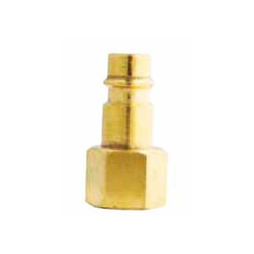 S-761-1 Milton Industries Hi-Flo V-Style 1/4" Fnpt Steel Plug 2/Cd