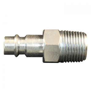 S-762-1 Milton Industries Hi-Flo V-Style 3/8" Mnpt Steel Plug 2/Cd