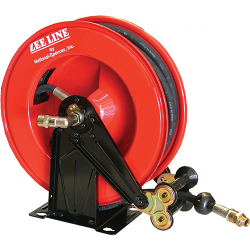 ZE1440R Zeeline By Milton Heavy Duty Grease Reel 3/8" X 50' W/ Fitting 1/4"