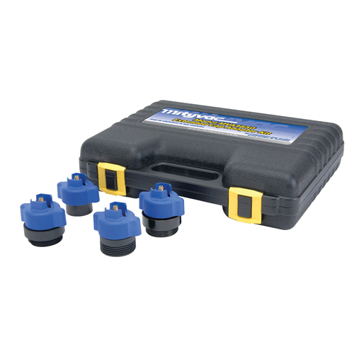 MVA4650 Mityvac Mityvac Cooling System Cap Adapters Extended Kit